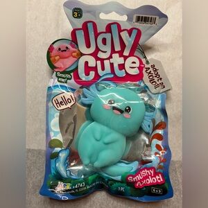 Smushy Axolotl Plush Toy - Blue